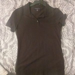 Black Aéropostale polo
